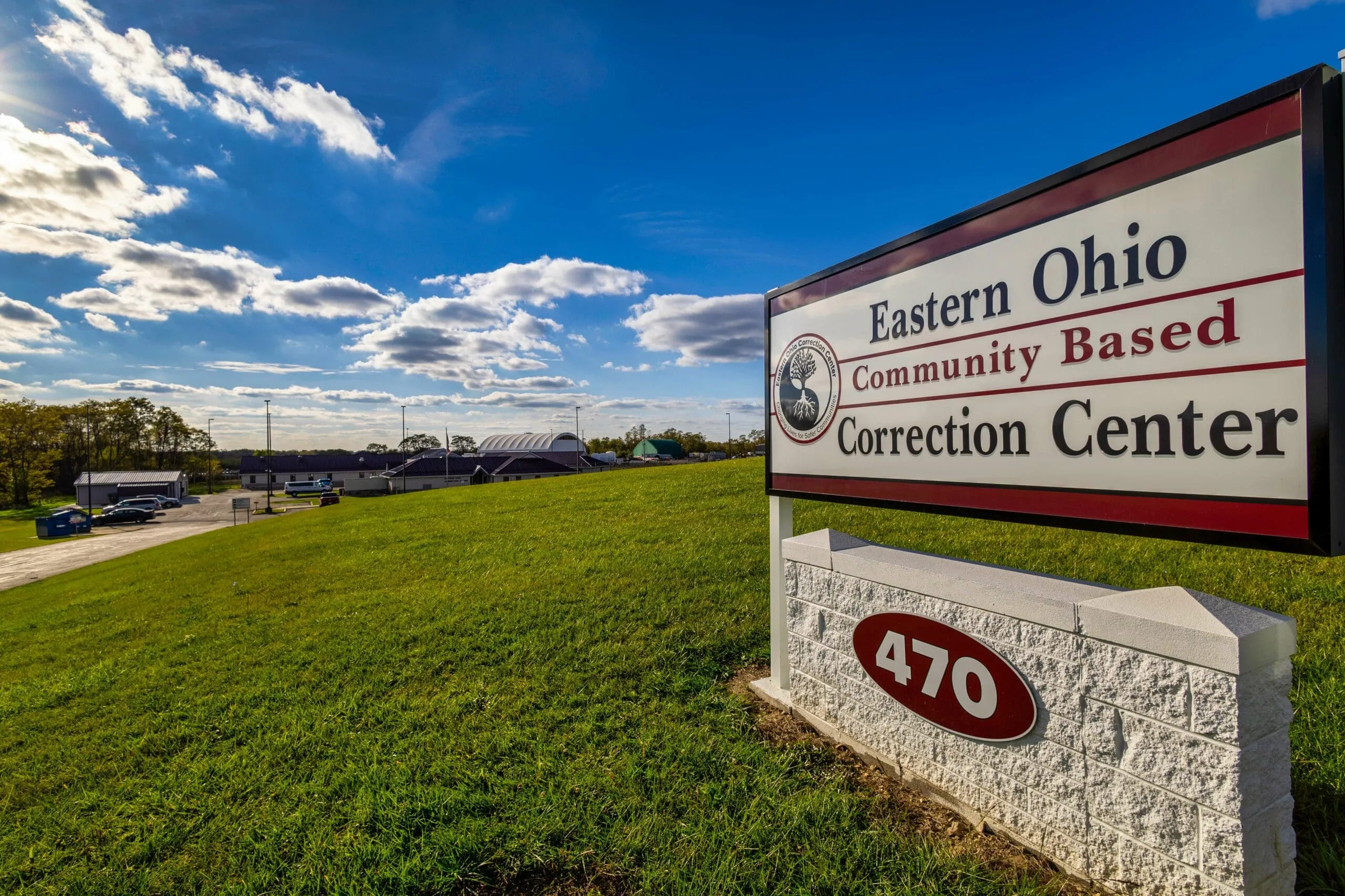 The Eastern Ohio Community Based Correction Center sign